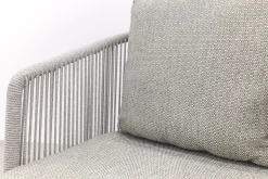 Ohio dining chair aluminium/rope - Mokka (OP=OP)