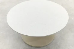 Orion salontafel voor buiten Ø80 cm. - Keramiek/Latte