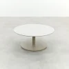 Orion salontafel voor buiten Ø60 cm. - Keramiek/Latte