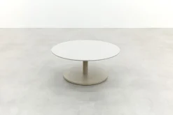 Orion salontafel voor buiten Ø60 cm. - Keramiek/Latte