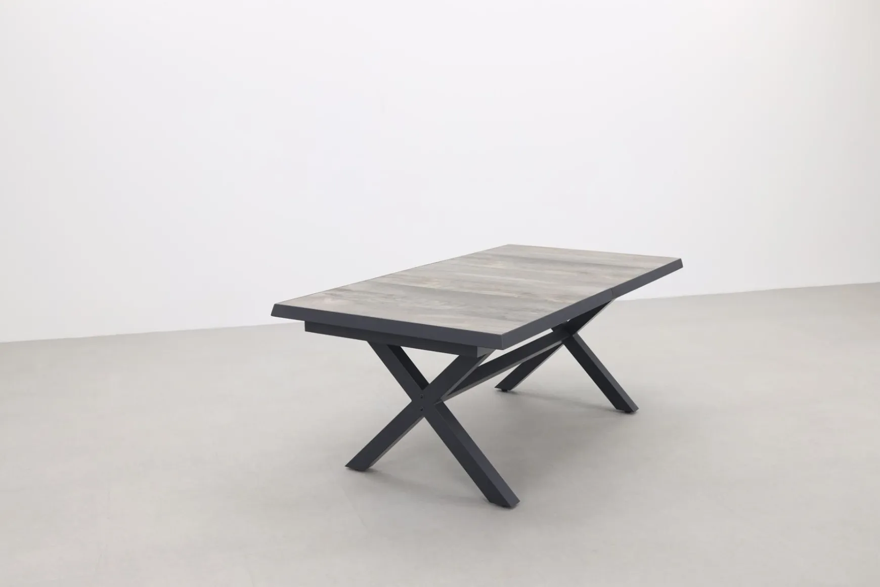 Ottowa uitschuifbare tuintafel 205-265 x 100 cm.