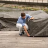 Outdoor Covers l-vormige loungesethoes 300x300x90x70 cm.