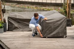 Outdoor Covers l-vormige loungesethoes 300x300x90x70 cm.