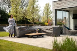 Outdoor Covers l-vormige loungesethoes 230x280x80x90 cm. - Links
