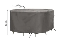 Outdoor Covers tuinsethoes 260 cm. rond