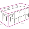 Outdoor Covers tuinsethoes 245x150x95 cm.