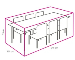 Outdoor Covers tuinsethoes 245x150x95 cm.