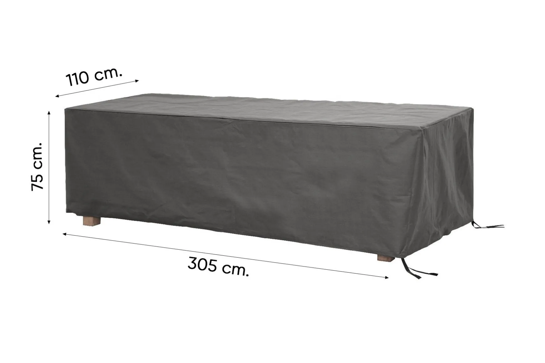 Outdoor Covers tuintafelhoes 305x110x75 cm.