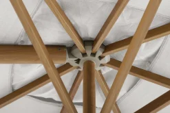 Perfect Shadow Eclipse zweefparasol 400x300 cm. Ultra - Woodlook/Soft Sand