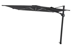 Perfect Shadow Eclipse zweefparasol 400x300 cm. Ultra - Antraciet/Ash Black