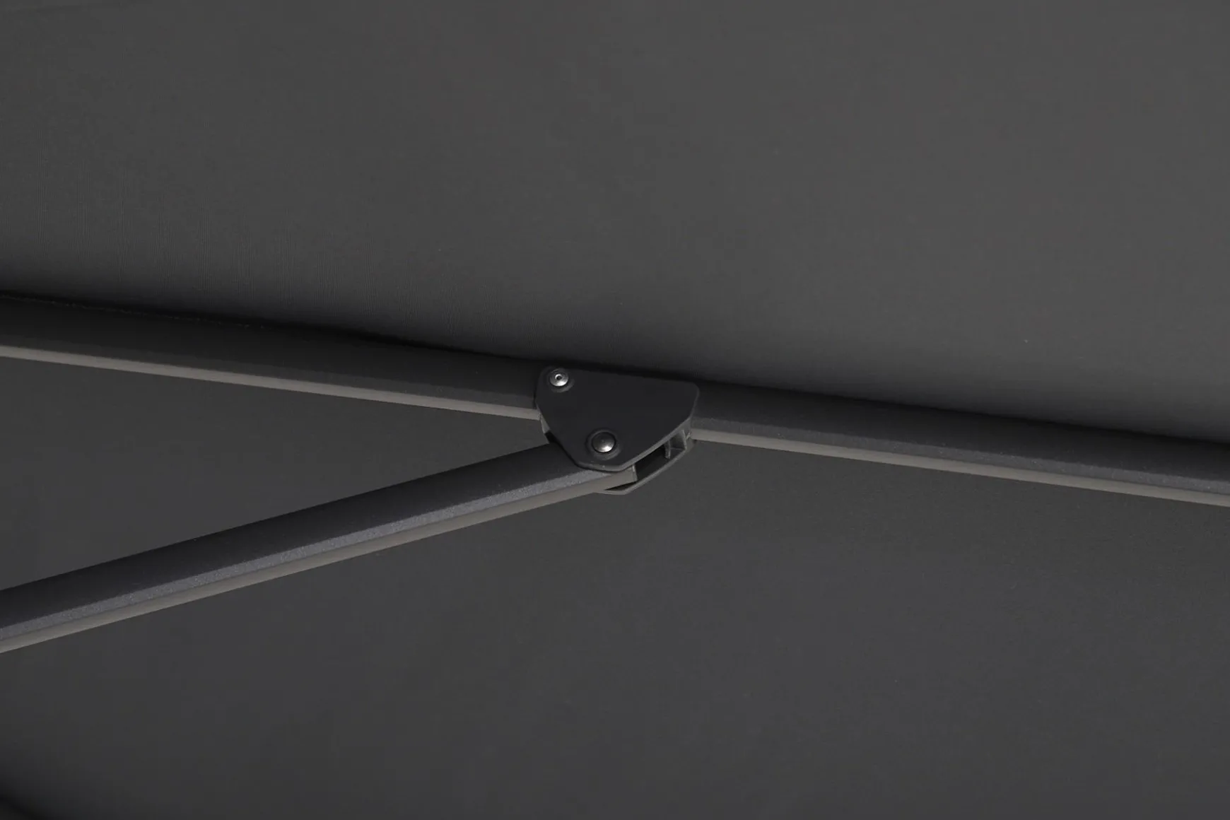Perfect Shadow Luna ronde zweefparasol Ø350 cm. Flex+ - Antraciet