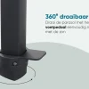 Perfect Shadow Luna ronde zweefparasol Ø350 cm. Flex+ - Latte/Soft Sand