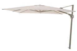 Perfect Shadow Luna zweefparasol 300x300 cm. Flex+ - Latte/Soft Sand