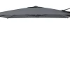 Perfect Shadow Luna zweefparasol 300x300 cm. Flex+ - Antraciet met ingraafbare voet en hoes