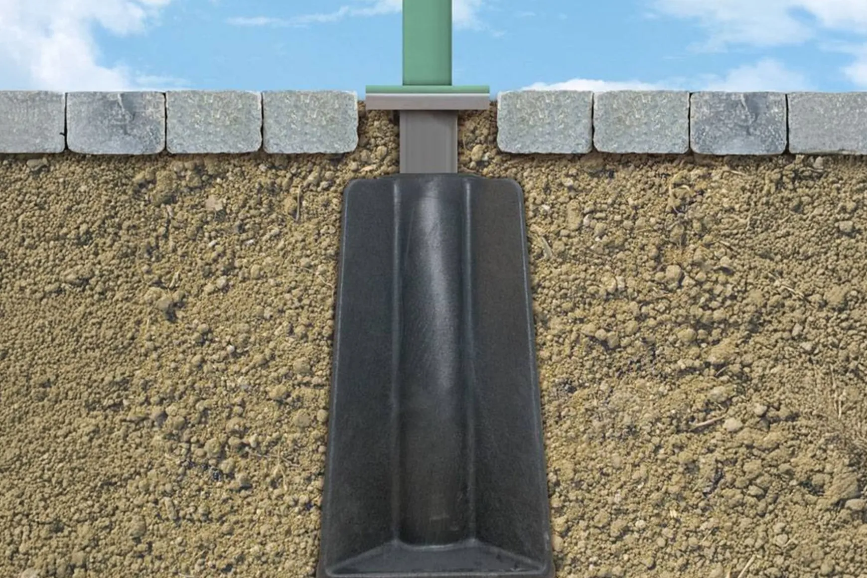 Perfect Shadow Ultra Eclipse Zweefparasol - 4x3m. - Latte/Soft Sand met ingraafvoet en hoes