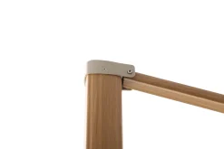 Perfect Shadow Ultra Eclipse Zweefparasol - 4x3m. - Woodlook/Urban Taupe met ingraafvoet en hoes