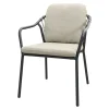 Pisa rope dining tuinstoel - Royal Grey