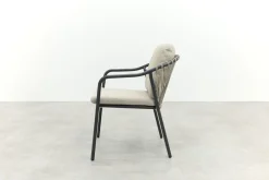 Pisa rope dining tuinstoel - Royal Grey