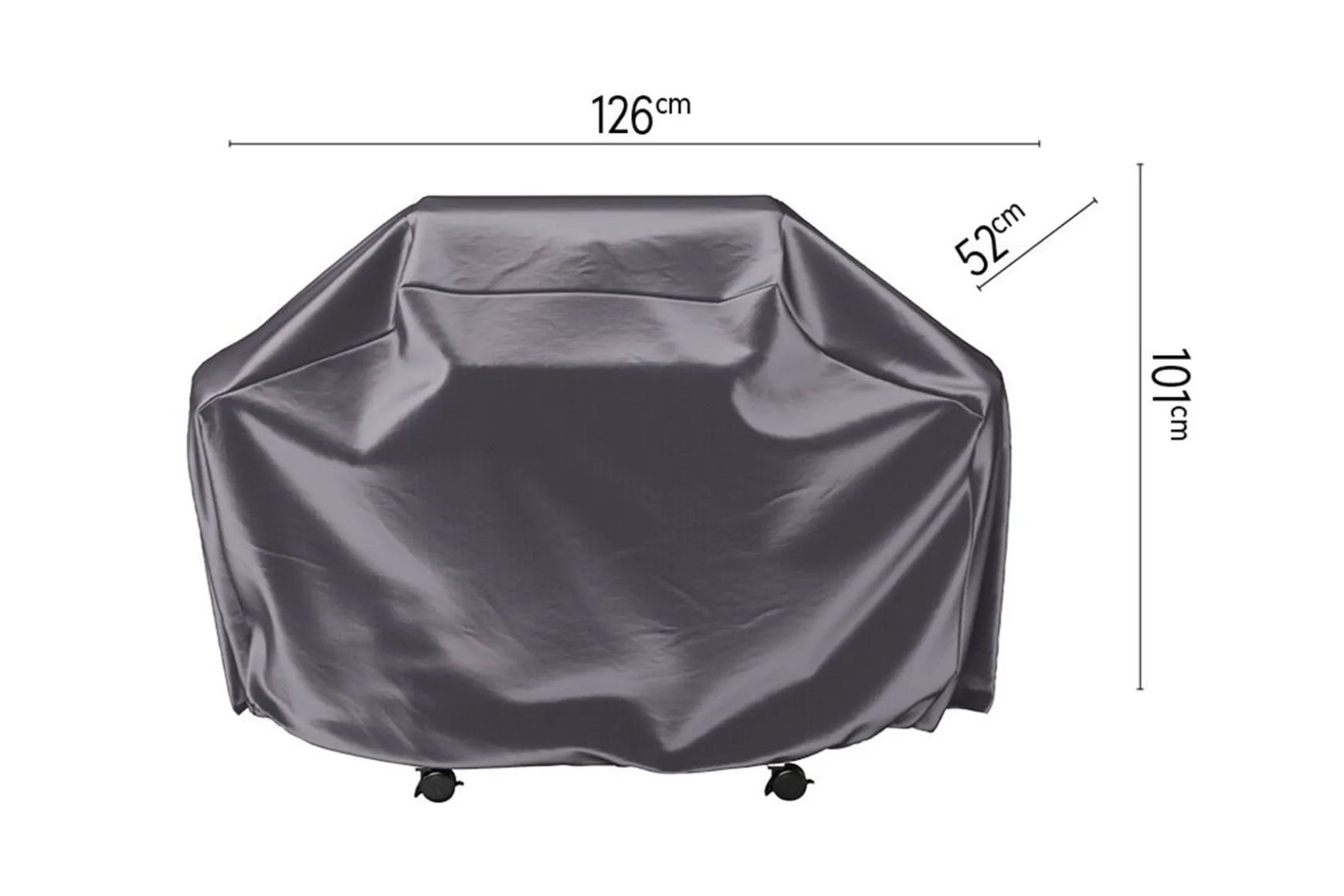 Platinum Aerocover barbecue hoes - 126x52x101 cm.