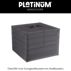 Platinum Aerocover kussentas - 80x80x60 cm.