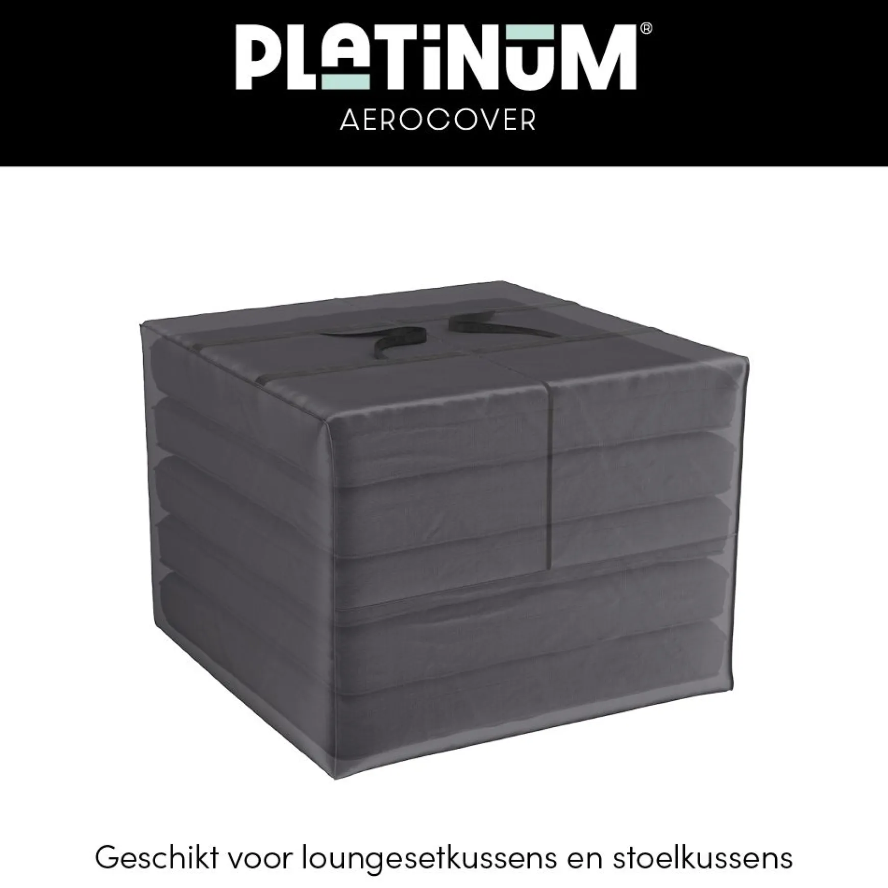 Platinum Aerocover kussentas - 80x80x60 cm.