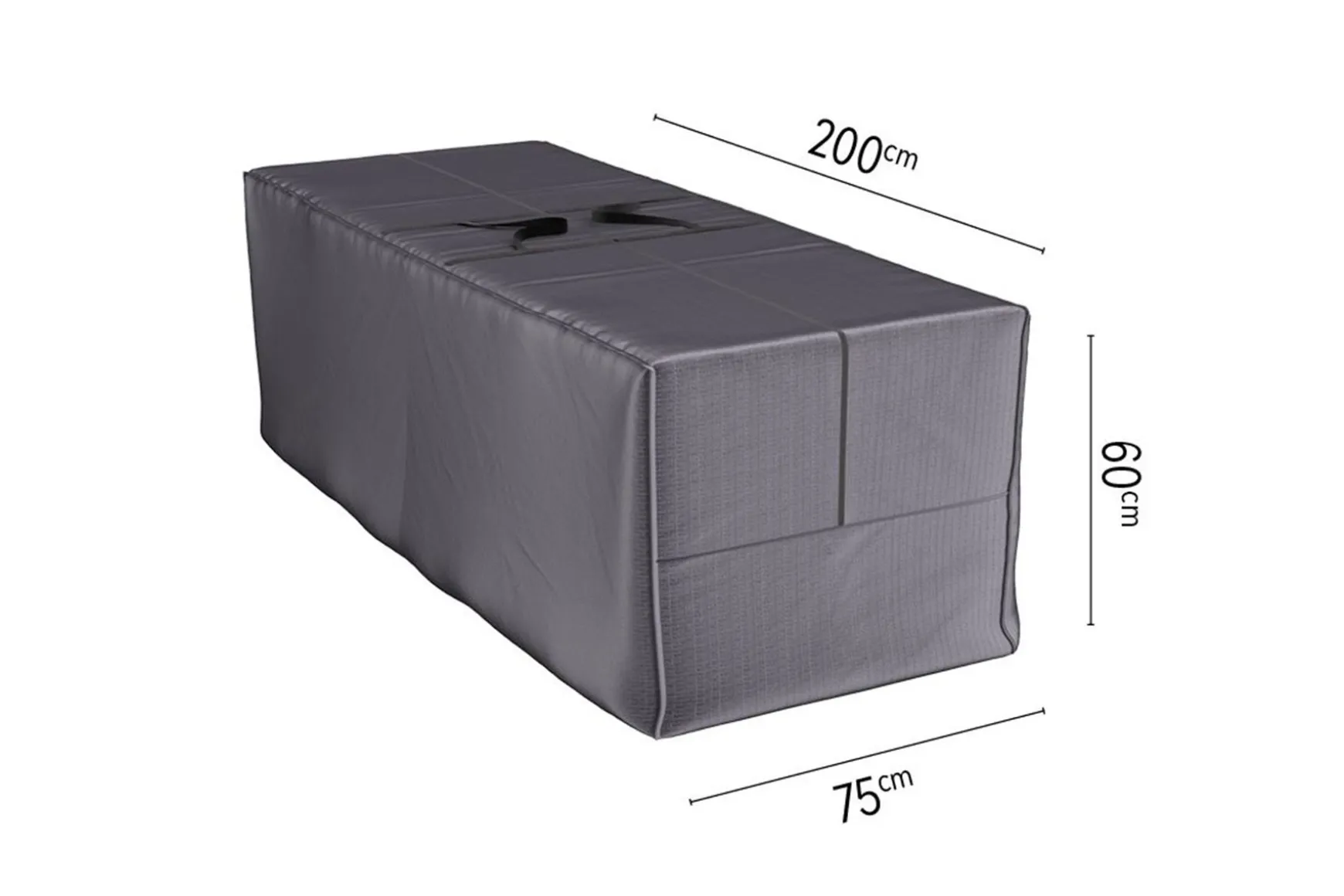 Platinum Aerocover kussentas - 200x75x60 cm.