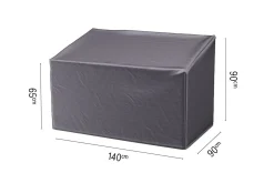 Platinum Aerocover loungebankhoes - 140x90x90/65 cm.