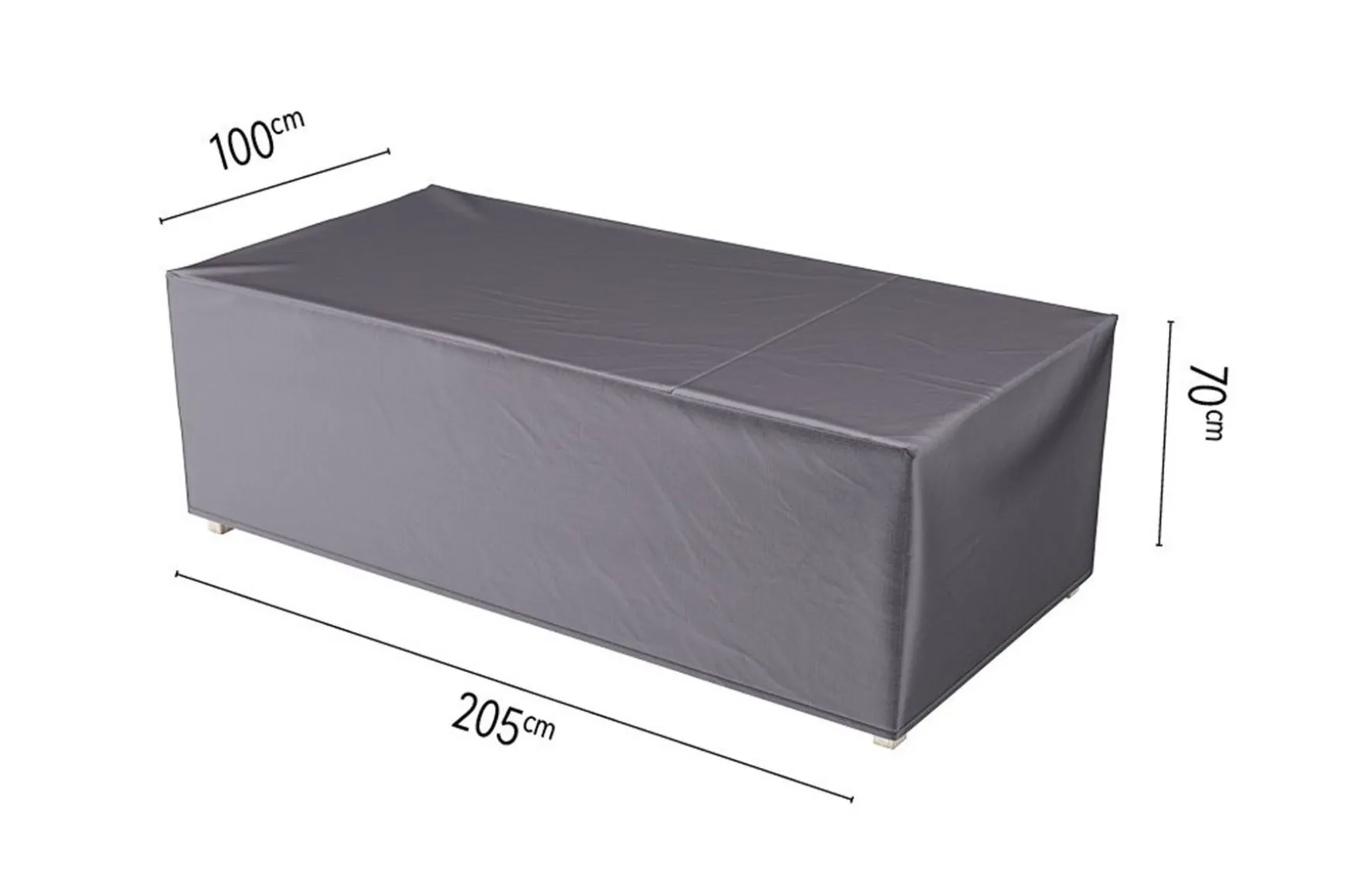 Platinum Aerocover loungebank hoes 205x100x70 cm.