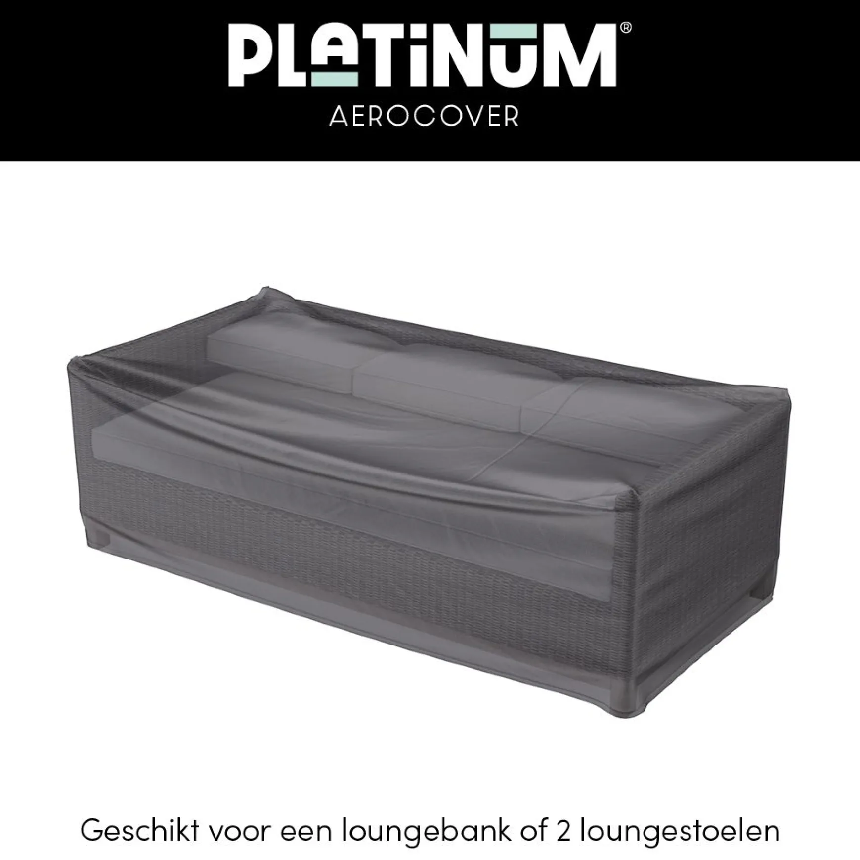 Platinum Aerocover loungebank hoes 250x100x70 cm.