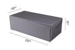 Platinum Aerocover loungebank hoes 250x100x70 cm.
