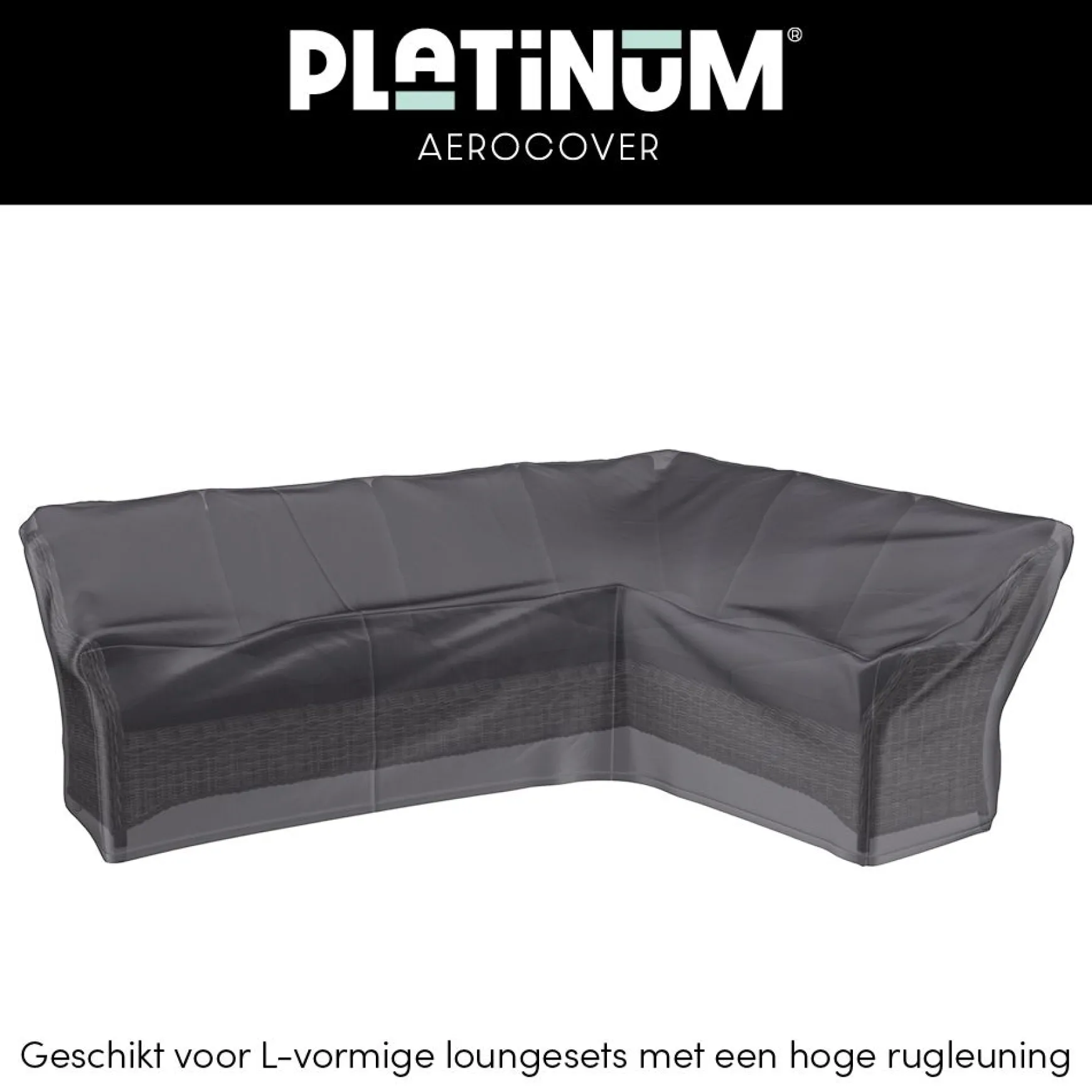 Platinum Aerocover Lounge-dininghoes 270x210 cm - Rechts