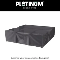 Platinum Aerocover loungesethoes 210x200x70 cm.