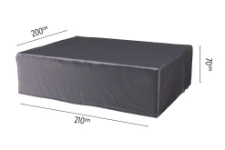 Platinum Aerocover loungesethoes 210x200x70 cm.