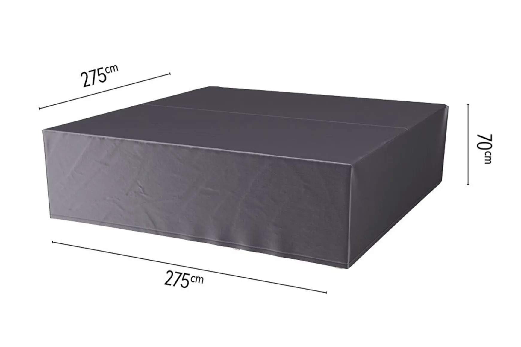 Platinum Aerocover loungesethoes 275x275x70 cm.