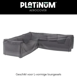 Platinum Aerocover loungesethoes L-vorm 355x275 cm - Rechts