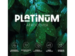 Platinum Aerocover loungesethoes 300x300x90x65 cm - L-vorm trapeze