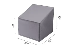 Platinum Aerocover loungestoel hoes 80x90x65 cm.