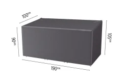 Platinum Aerocover loungestoelen + hocker beschermhoes