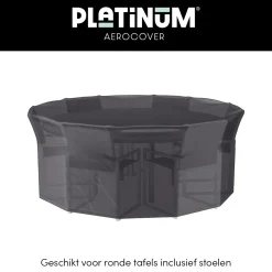 Platinum Aerocover ronde tuinsethoes - 250x85 cm.