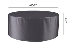 Platinum Aerocover ronde tuinsethoes - 250x85 cm.