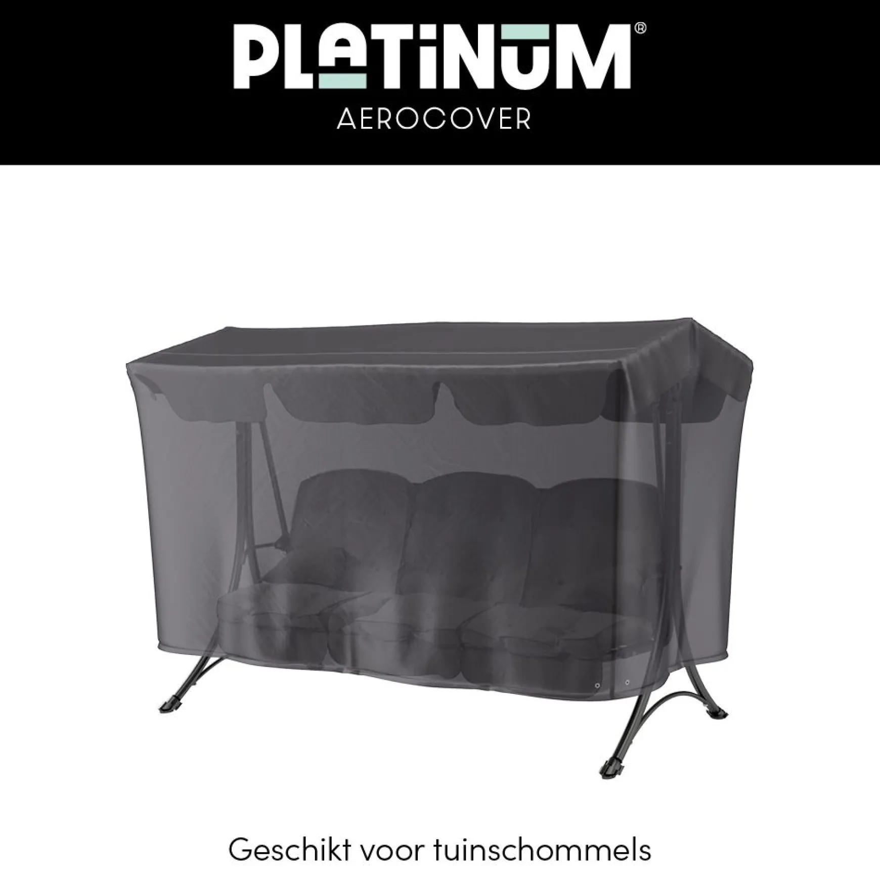 Platinum Aerocover schommelbankhoes 205x130x130/155 cm.