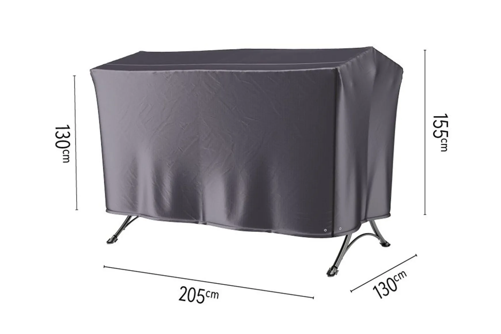 Platinum Aerocover schommelbankhoes 205x130x130/155 cm.