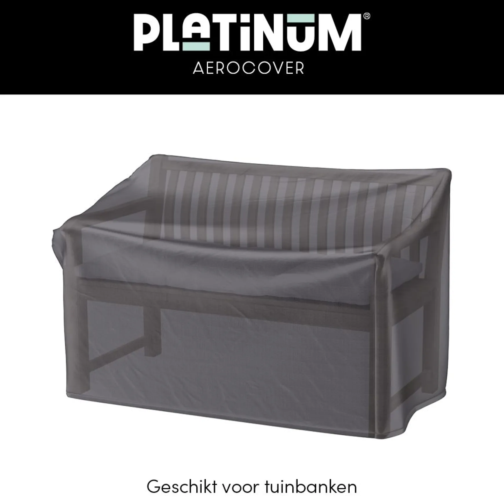Platinum Aerocover tuinbank hoes 160x75x65/85 cm.