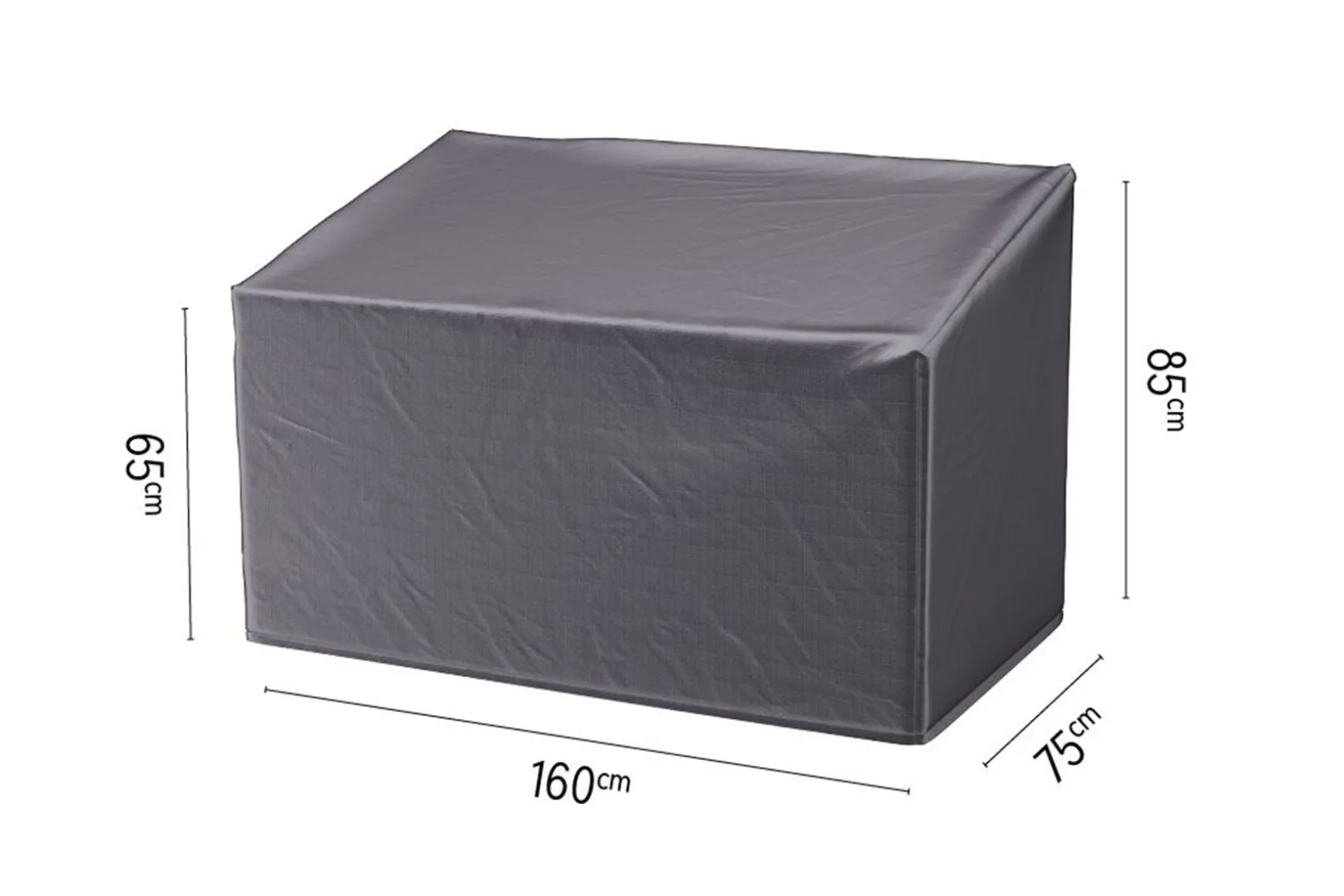 Platinum Aerocover tuinbank hoes 160x75x65/85 cm.