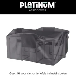 Platinum Aerocover tuinsethoes - 130x130x85 cm.