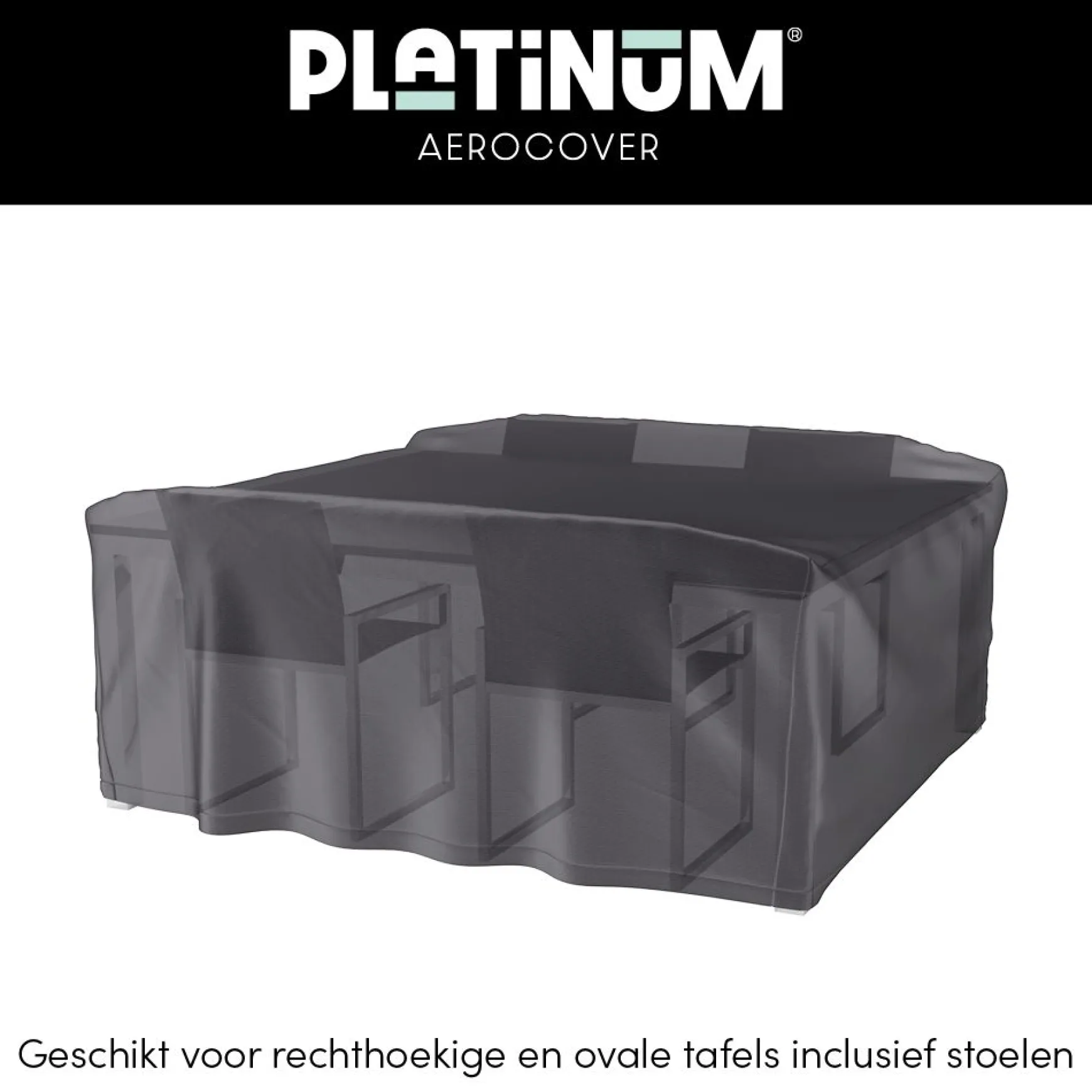 Platinum Aerocover tuinsethoes - 180x190x85 cm.