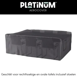 Platinum Aerocover tuinsethoes - 240x190x85 cm.
