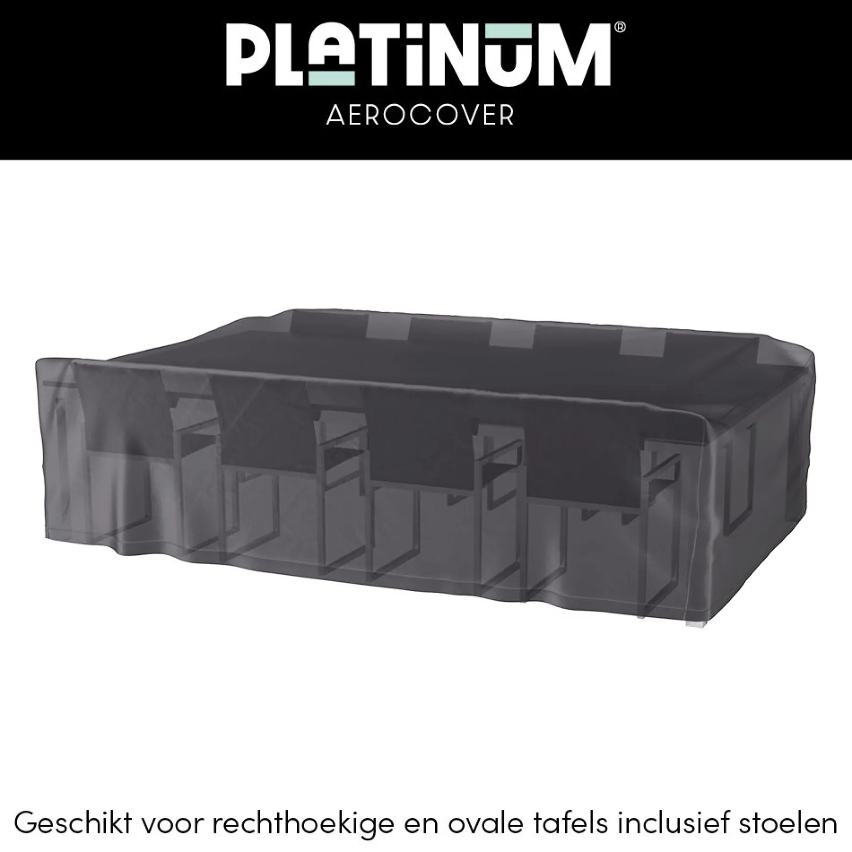 Platinum Aerocover tuinset hoes 260x190x85 cm.