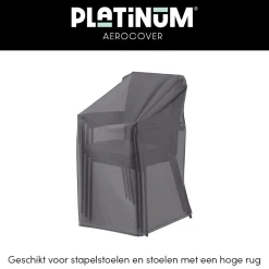Platinum Aerocover tuinstoelhoes 67x67 cm.