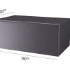 Platinum Aerocover tuintafelhoes 160x100 cm.